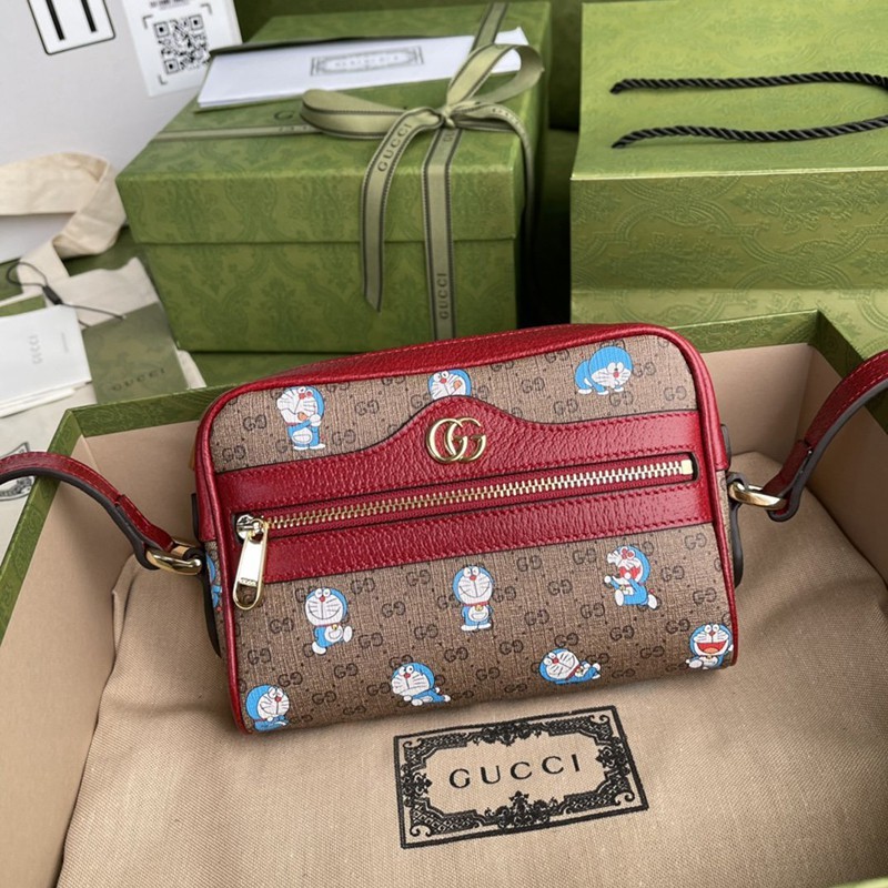 人気No1ドラえもん xグッチ ミニショルダーバッグ偽物 647784 2TUBG 8580